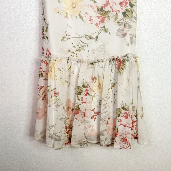 NWOT Hello Molly Loco For You Dress White Pink Print 6 Medium - Picture 7 of 8